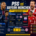 PSG vs Bayern München: Jadwal, Live Streaming, Head to Head, dan Prediksi Skor