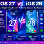 iOS 27 vs iOS 26: Perbandingan Fitur, Desain, Performa, Baterai, dan Keamanan iPhone