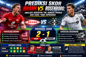Prediksi Skor Brann vs Rosenborg: Analisis Kekuatan Tim, Kondisi Pemain, dan Hasil yang Diprediksi