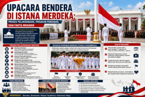 Upacara Bendera di Istana Merdeka: Proses Pelaksanaan, Pasukan Pengibar, dan Fakta Menarik