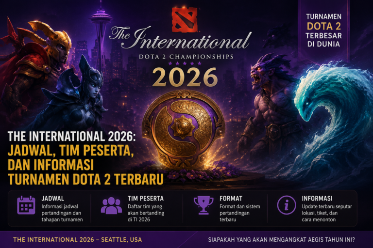 The International 2026: Jadwal, Tim Peserta, dan Informasi Turnamen Dota 2 Terbaru