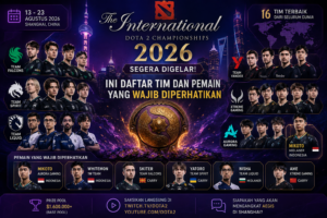 The International 2026 Segera Digelar, Ini Daftar Tim dan Pemain yang Wajib Diperhatikan