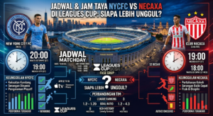 Jadwal & Jam Tayang NYCFC vs Necaxa di Leagues Cup: Siapa Lebih Unggul?