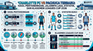 Charlotte FC vs Pachuca Terbaru: Hasil Pertandingan, Jalannya Laga, Statistik, dan Klasemen Leagues Cup 2026