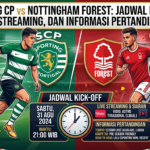 Sporting CP vs Nottingham Forest: Jadwal Kick-Off, Live Streaming, dan Informasi Pertandingan