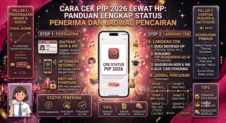 Cara Cek PIP 2026 Lewat HP: Panduan Lengkap Status Penerima dan Jadwal Pencairan