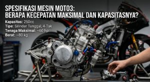 Spesifikasi Mesin Moto3: Berapa Kecepatan Maksimal dan Kapasitasnya?