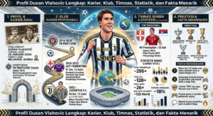 Profil Dusan Vlahovic Lengkap: Karier, Klub, Timnas, Statistik, dan Fakta Menarik