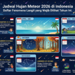 Jadwal Hujan Meteor 2026 di Indonesia: Daftar Fenomena Langit yang Wajib Dilihat Tahun Ini