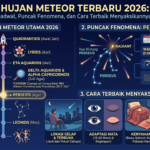 Hujan Meteor Terbaru 2026: Jadwal, Puncak Fenomena, dan Cara Terbaik Menyaksikannya
