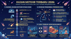 Hujan Meteor Terbaru 2026: Jadwal, Puncak Fenomena, dan Cara Terbaik Menyaksikannya