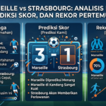 Marseille vs Strasbourg: Analisis Laga, Prediksi Skor, dan Rekor Pertemuan