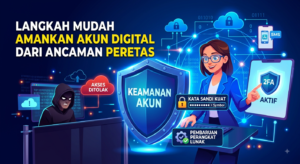 Langkah Mudah Amankan Akun Digital dari Ancaman Peretas