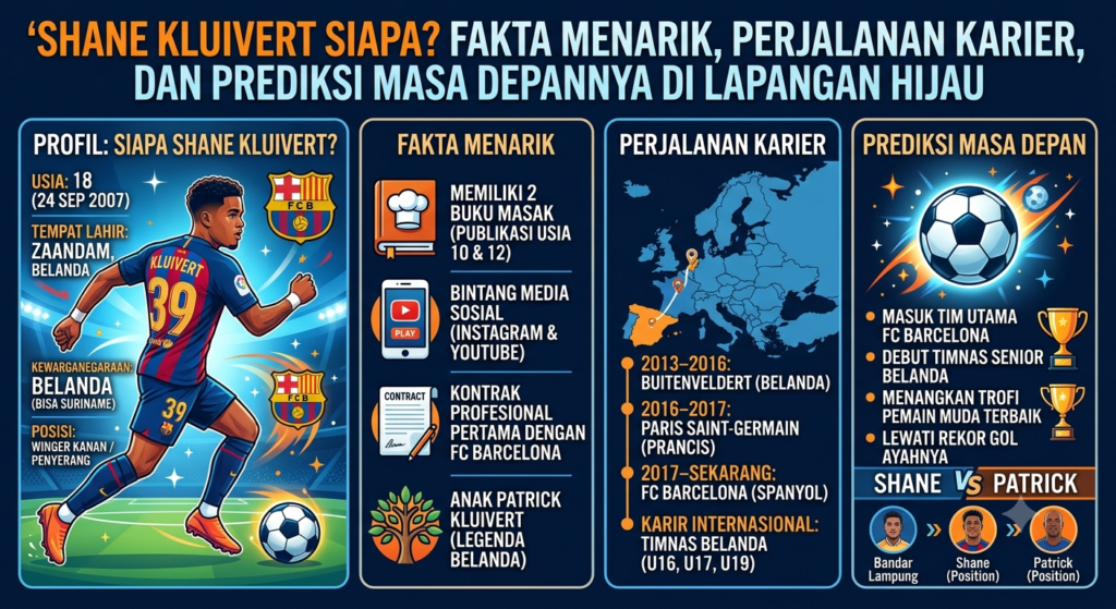 Shane Kluivert Siapa? Fakta Menarik, Perjalanan Karier, dan Prediksi Masa Depannya di Lapangan Hijau