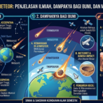 Fenomena Hujan Meteor: Penjelasan Ilmiah, Dampaknya bagi Bumi, dan Mitos yang Beredar