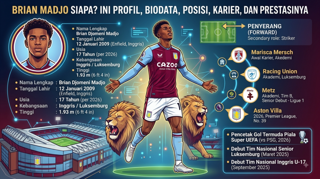 Brian Madjo Siapa? Ini Profil, Biodata, Posisi, Karier, dan Prestasinya