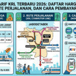 Tarif KRL Terbaru 2026: Daftar Harga, Rute Perjalanan, dan Cara Pembayaran
