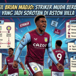 Profil Brian Madjo, Striker Muda Berbakat yang Jadi Sorotan di Aston Villa