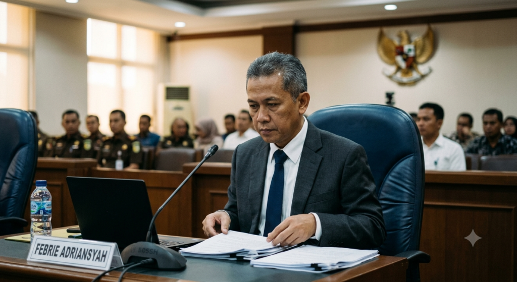 Kasus Febrie Adriansyah Terbaru: Kronologi, Fakta Persidangan, dan Perkembangan Terkini
