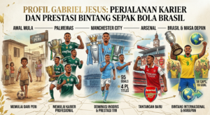 Profil Gabriel Jesus: Perjalanan Karier dan Prestasi Bintang Sepak Bola Brasil