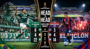 Head to Head Palmeiras vs Cerro Porteño: Siapa Lebih Unggul di Copa Libertadores?