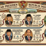 Daftar Presiden Republik Indonesia Terlengkap Beserta Wakil Presiden dan Masa Jabatannya