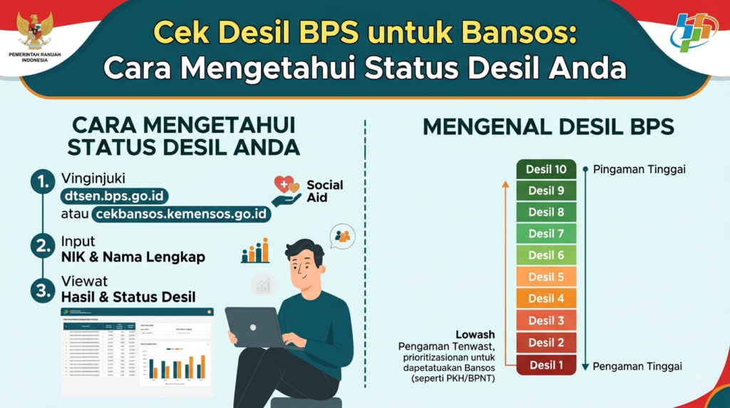 Cek Desil BPS untuk Bansos: Cara Mengetahui Status Desil Anda