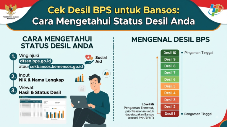 Cek Desil BPS untuk Bansos: Cara Mengetahui Status Desil Anda