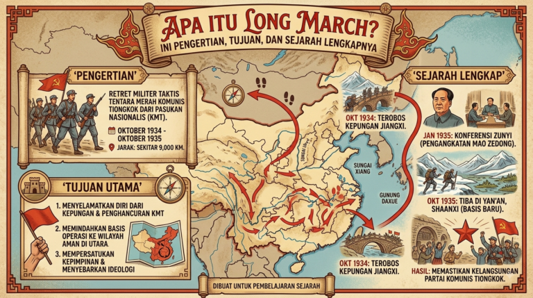 Apa Itu Long March? Ini Pengertian, Tujuan, dan Sejarah Lengkapnya