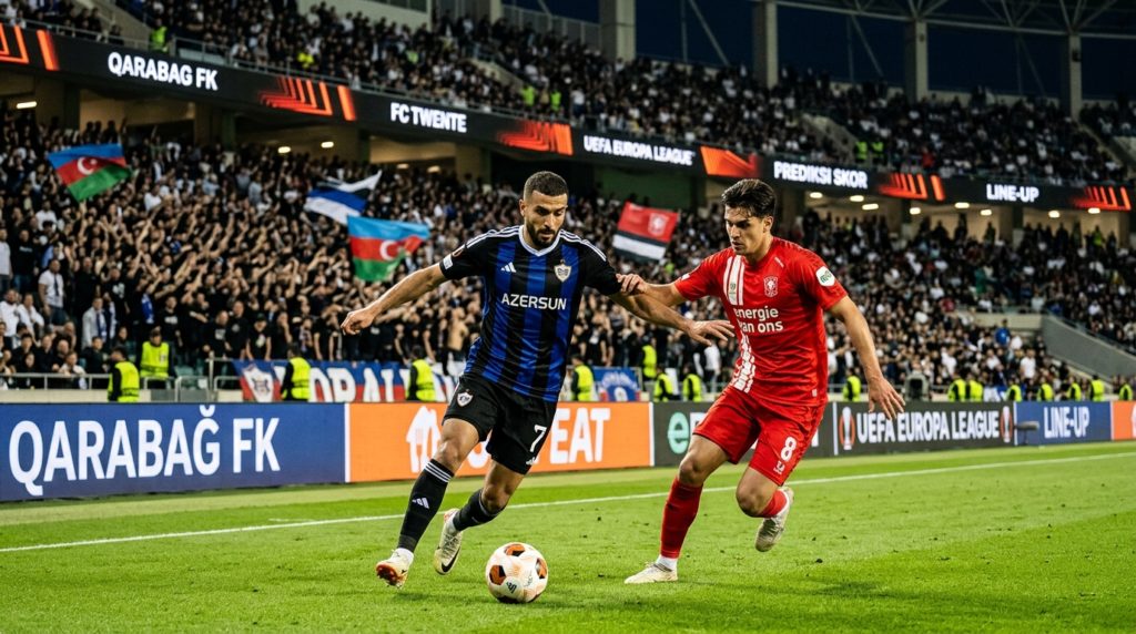 Prediksi Qarabag vs Twente: Head to Head, Line-up, dan Skor Akhir