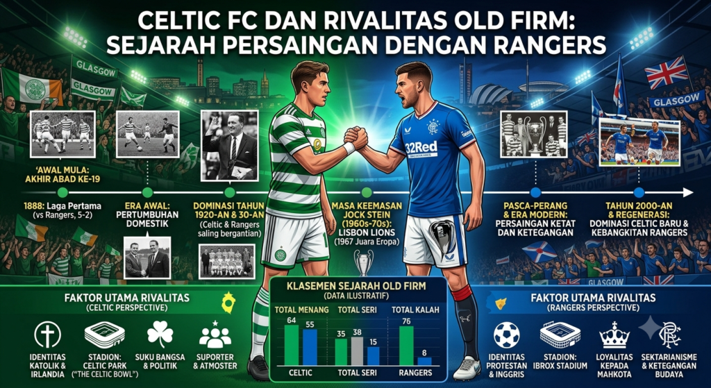 Celtic FC dan Rivalitas Old Firm: Sejarah Persaingan dengan Rangers