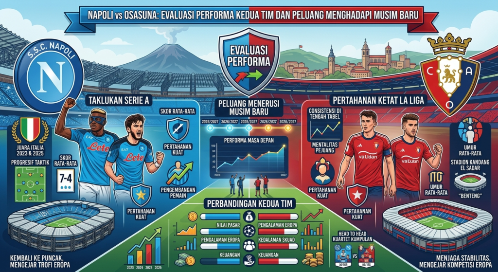 Napoli vs Osasuna: Evaluasi Performa Kedua Tim dan Peluang Menghadapi Musim Baru