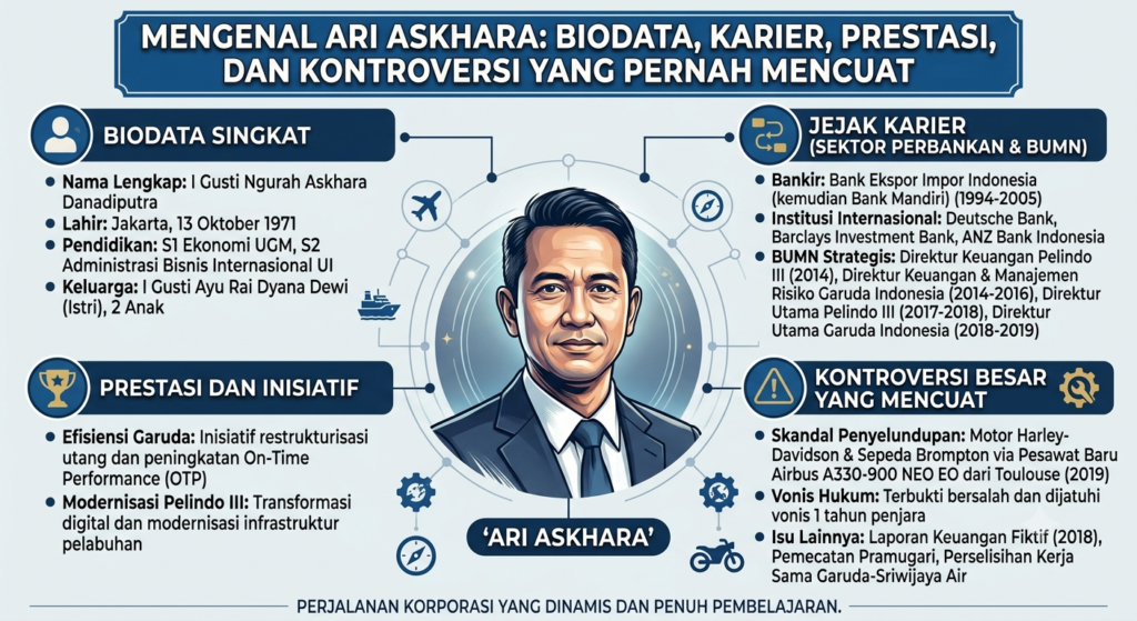 Mengenal Ari Askhara: Biodata, Karier, Prestasi, dan Kontroversi yang Pernah Mencuat