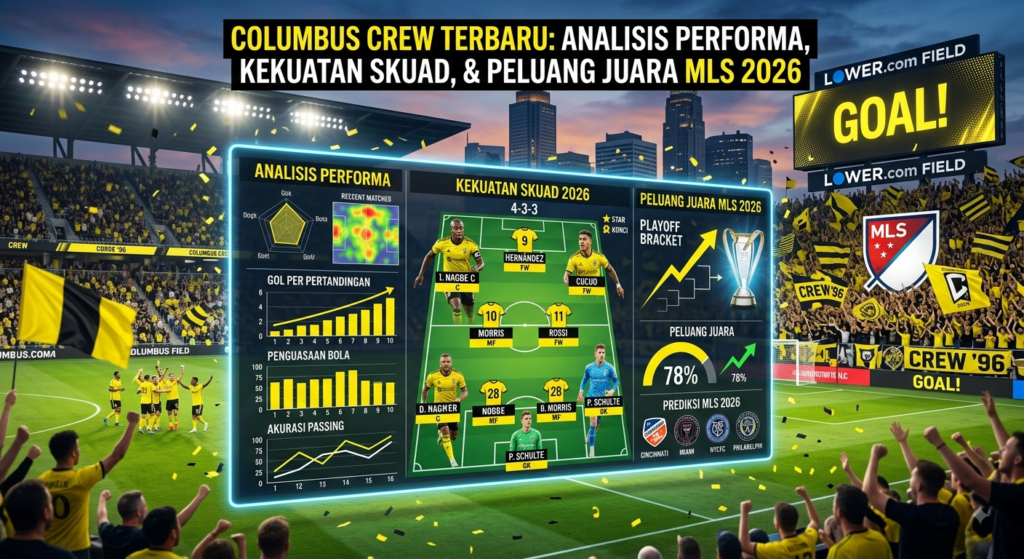 Columbus Crew Terbaru: Analisis Performa, Kekuatan Skuad, dan Peluang Juara MLS 2026