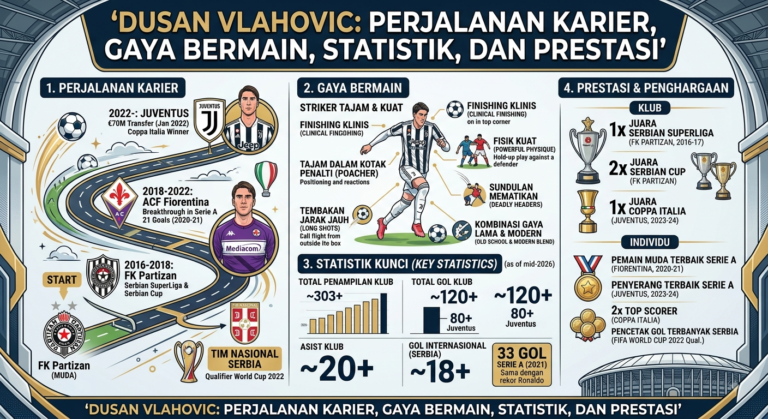 Dusan Vlahovic: Perjalanan Karier, Gaya Bermain, Statistik, dan Prestasi