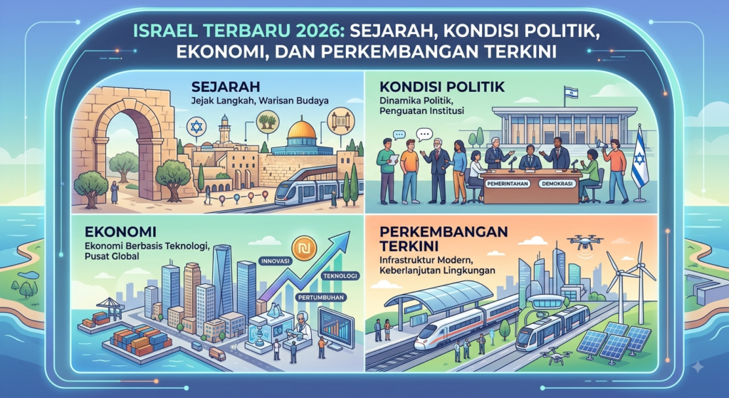 Israel Terbaru 2026: Sejarah, Kondisi Politik, Ekonomi, dan Perkembangan Terkini