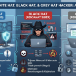 Mengenal White Hat, Black Hat, dan Grey Hat Hacker: Apa Bedanya?
