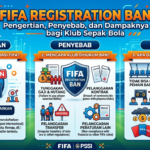 FIFA Registration Ban: Pengertian, Penyebab, dan Dampaknya bagi Klub Sepak Bola