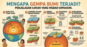 Mengapa Gempa Bumi Terjadi? Penjelasan Ilmiah yang Mudah Dipahami