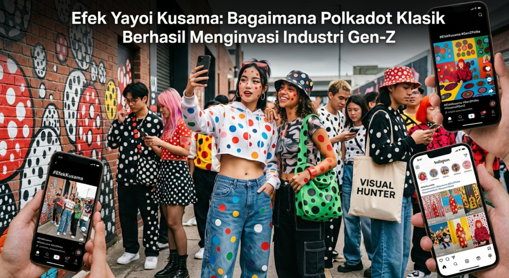 Efek Yayoi Kusama: Bagaimana Polkadot Klasik Berhasil Menginvasi Industri Gen-Z