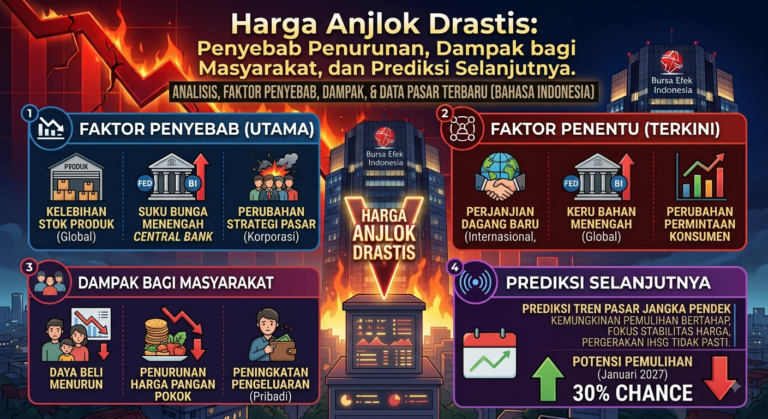 Harga Anjlok Drastis: Penyebab Penurunan, Dampak bagi Masyarakat, dan Prediksi Selanjutnya