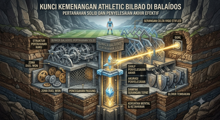 Kunci Kemenangan Athletic Bilbao di Balaídos: Pertahanan Solid dan Penyelesaian Akhir Efektif