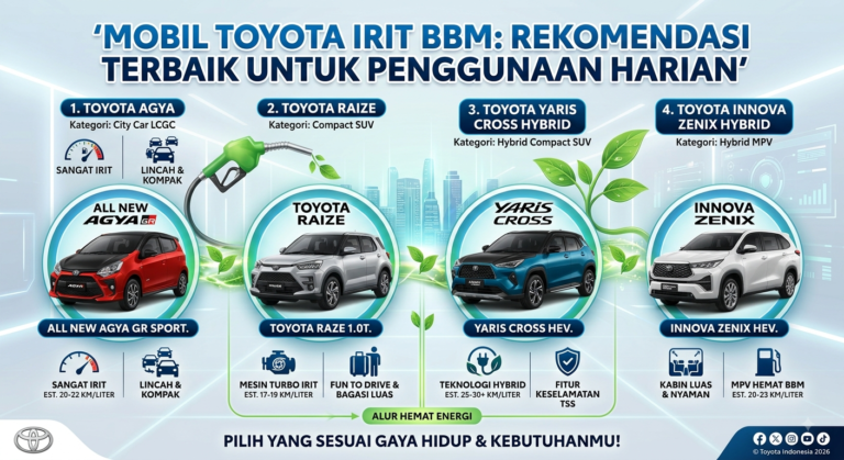 Mobil Toyota Irit BBM: Rekomendasi Terbaik untuk Penggunaan Harian