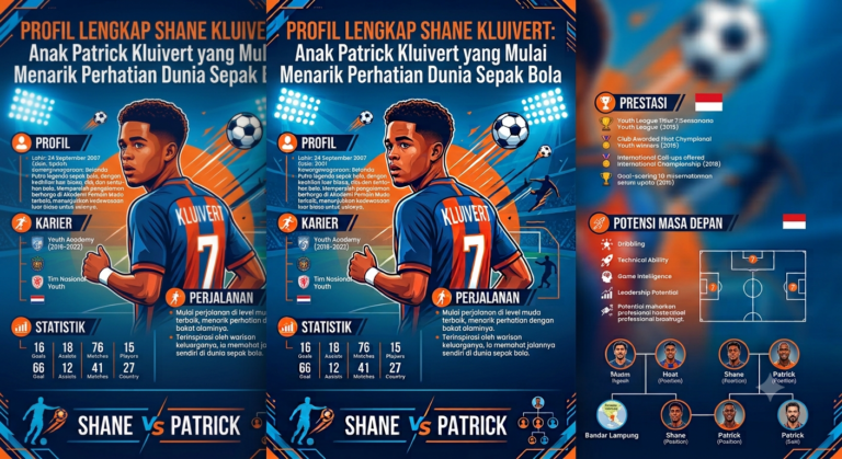 Profil Lengkap Shane Kluivert: Anak Patrick Kluivert yang Mulai Menarik Perhatian Dunia Sepak Bola