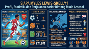 Siapa Myles Lewis-Skelly? Profil, Statistik, dan Perjalanan Karier Bintang Muda Arsenal