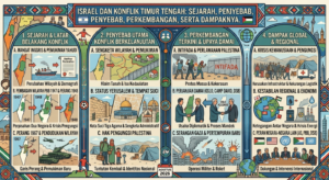 Israel dan Konflik Timur Tengah: Sejarah, Penyebab, Perkembangan, serta Dampaknya