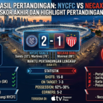 Hasil New York City FC vs Necaxa: Skor Akhir dan Highlight Pertandingan