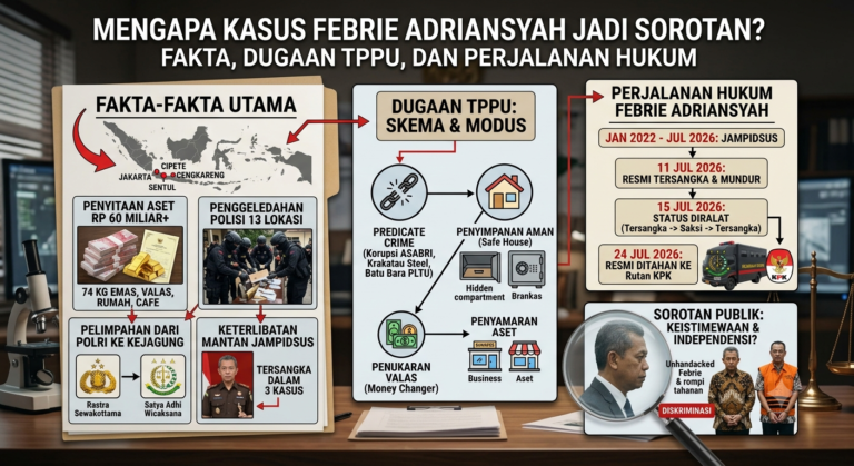 Mengapa Kasus Febrie Adriansyah Jadi Sorotan? Ini Fakta, Dugaan TPPU, dan Perjalanan Hukumnya