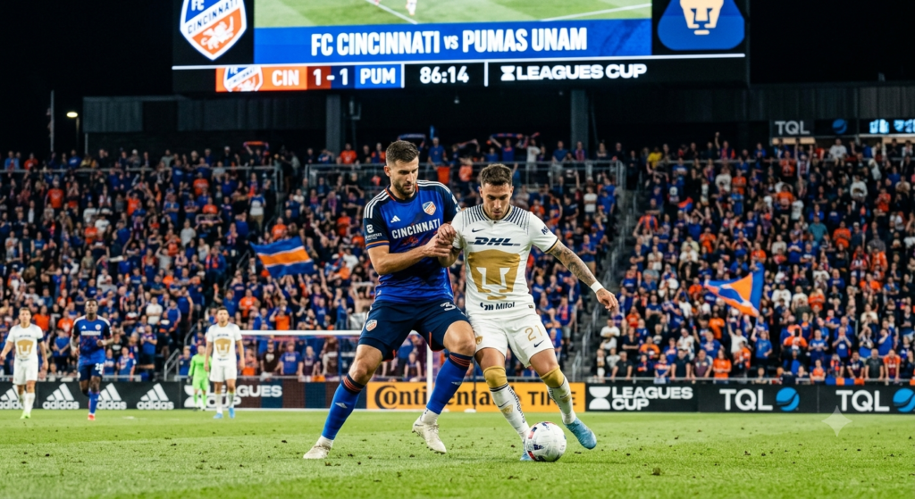 Cincinnati vs Pumas UNAM: Duel Sengit yang Wajib Disaksikan!