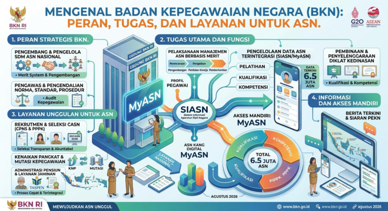 Mengenal Badan Kepegawaian Negara (BKN): Peran, Tugas, dan Layanan untuk ASN